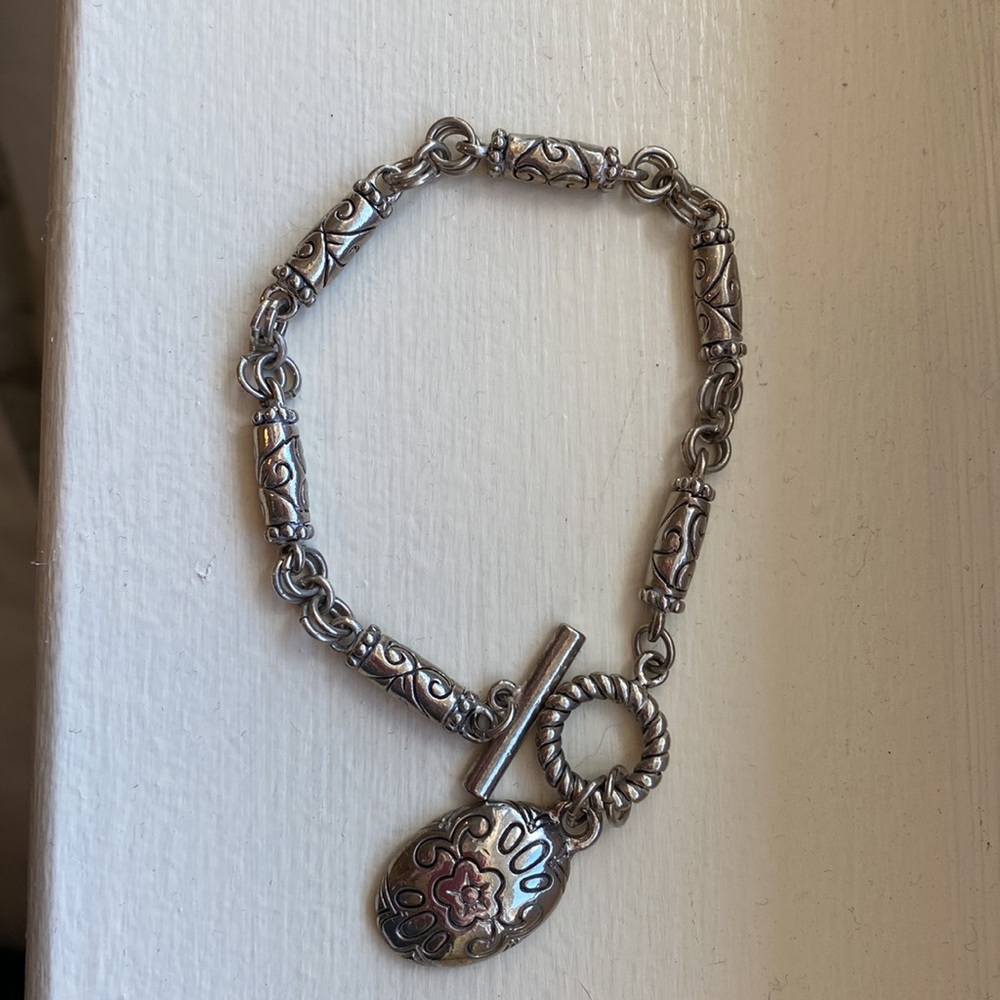 All silver tone Brighton bracelet